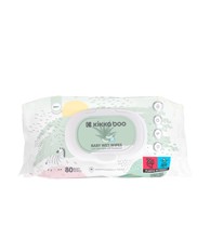 KIKKA BOO Vlažne maramice za bebe - Aloe Vera & Panthenol, 80 kom