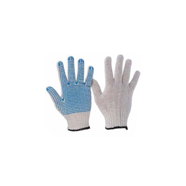 LUMEX Zaštitne rukavice vrtne plave s točkama 8