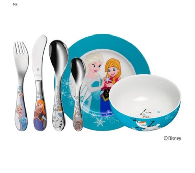 FROZEN Dječji set pribora za jelo, 6 komada