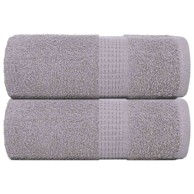 FROGN Ručnici za pranje, 2 kom, 30 x 30 cm, 360 g/m², sivi