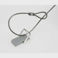 KENSINGTON Sigurnosni dodatak Desk Mount Cable Anchor, s trakom i vijcima, sklopivi dizajn, s Kensington utorom
