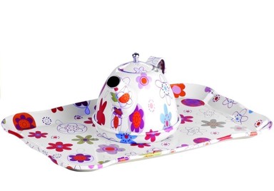 Metalna čajna usluga kuhinjski set