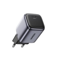 UGREEN Kućni punjač UGRTI-90664, 20 W, USB-C, crno-sivi