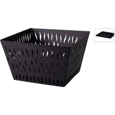 PROGARDEN Kamin KO-FB8000140, 40 x 40 x 24 cm, crna