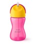 PHILIPS AVENT Boca sa slamkom SCF798/01, 300 ml, roza