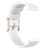 B-STRAP Silicone Rain remen za Garmin Vivoactive 5, white
