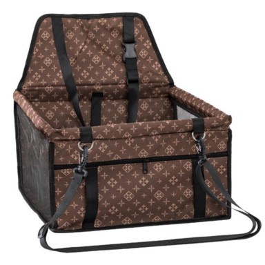 LIVEFY Fashion transportna torba za pse 40x44cm, smeđa