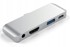 Adapter USB-C hub 4 u 1 s HDMI 4K i audio priključkom za iPad Pro, sivi