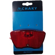 M-WAVE Lampa zadnje svjetlo LED/prtljažnik, s uključenim baterijama