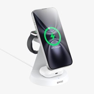BWOO Punjač 15W 3-u-1 bežična stanica za Apple uređaje