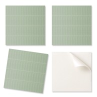 COLORAY Samoljepive PVC pločice s jednostavnom strukturom pravokutnika, 50 x 50 cm, 4 kom.