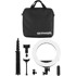 STREAMPLIFY Stalak za mobitel sa ring lightom,crni, SPIR-LZ14222.11