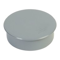 PEŠTAN Odvod PVC 125 pp čep 125 sivi