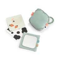 Aktivna igračka Tiny Farm Green, kontrastne kartice