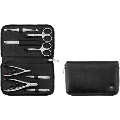 ZWILLING Putni set Twinox, kožna torbica crna, 8 komada