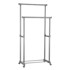  PREMIER HOUSEWARES Metalni teleskopski/mobilni stalak za odjeću u srebrnoj boji