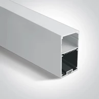 ONE LIGHT Profile 2m + pc opal diffuser 35x6 dm7910/w