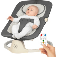 TAVALAX Ležaljka za bebe pametna AI – tiho ljuljanje, daljinsko upravljanje i Bluetooth glazba