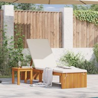 Ležaljka 200 x 55 x 30 cm, masivna akacija