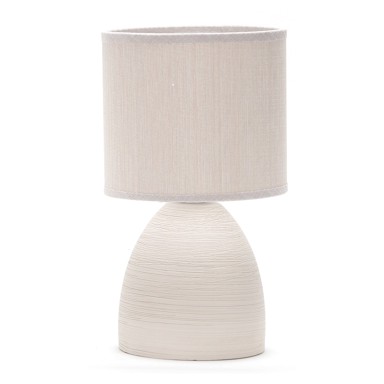 FEROTEHNA Stolna lampa Keramička E14, 40W, Stone, svijetlo smeđa