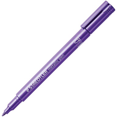 STAEDTLER Nepermanentni marker 8323-623, Metallic Pen, 1-2 mm, ljubičasti