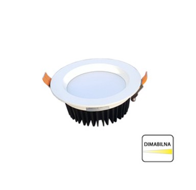 Ugradbena LED lampa X-light, 15W, 6000K, dimabilna , bijela
