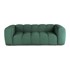 BONAMI SELECTION Zelena baršunasti sofa 225 cm Cube, 225x96x70,05 cm