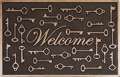 Otirač Gumeni Ključevi Welcome 40x60