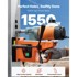 VEVOR Magnetska bušilica 1550 W 0-500 RPM za metal, crna