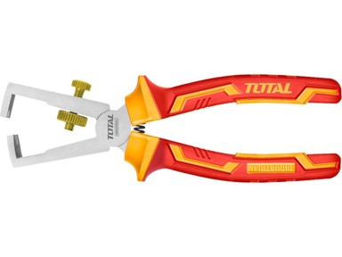 TOTAL Električarska kliješta za skidanje izolacije THTIP2661, 160 mm, 1000 V