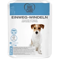 TAKE CARE Pelene za pse od 5 do 11 kg, veličina S, crne, 14 kom.