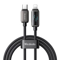 MCDODO Kabel CA-2630 USB-C na Lightning, 36W, LED zaslon, 1.2 m