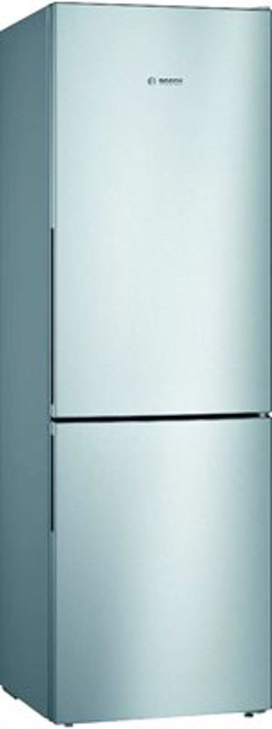 BOSCH Hladnjak KGV36VLEAS, kombinirani, 186cm, Low frost, 214/94l, VitaFresh, energetski razred E, srebrni
