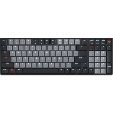 CHERRY Tipkovnica KW 550 MX LP, USB + Bluetooth, QZERTY, US engleski, crna