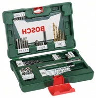 BOSCH 48-dijelni set svrdla i odvijač V-Line TiN (2607017314)