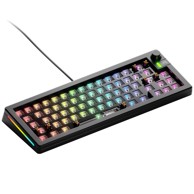 GLORIOUS Gaming tipkovnica GMMK 3 65 % Custom, Barebone, ANSI-Layout, crna - GLO-KB-GMMK3-65-BB-W-BLK-US