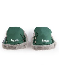 ZOPA Fluffy zimske rukavice za kolica, zelene