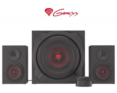 GENESIS Stereo zvučnici Helium 610BT 2.1, 60 W, Bluetooth