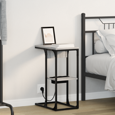 Noćni ormarić 41.5 x 26 x 60.5 cm, konstruirano drvo