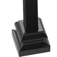 VEVOR Baluster cipela, 345 x 345 x 265 mm, crni metal