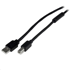 STARTECH USB-A na USB-B kabel USB2HAB65AC, USB 2.0, 20 m, crni