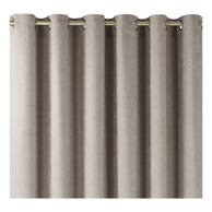 HOMEDE Svijetlo smeđa zavjesa 140x225 cm Milana