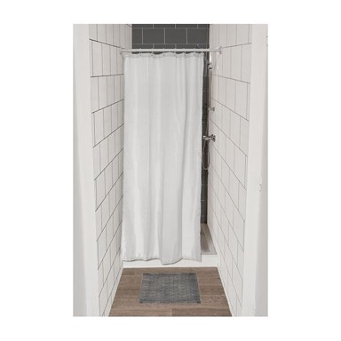 TENDANCE Zavjesa za kadu 120 x 180 cm poliester, bijela