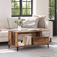 Stolić za kavu staro drvo 90 x 49 x 45 cm konstruirano drvo