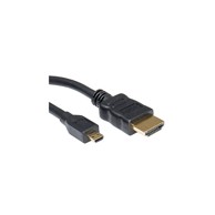 ROLINE Kabel s mrežom HDMI na microHDMI, 2 m
