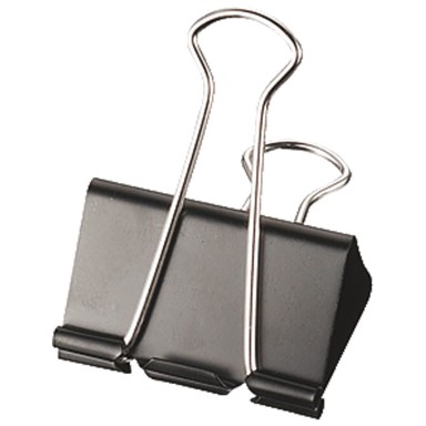 FORNAX Kvačice za papir no.155, 32 mm, pk12, crne