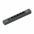 BACHMANN Rack razdjelnik 5x220V Connect Line s 2x USB A/C priključka, 2m