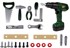 Dječji set alata Toolkit Drill, zeleni