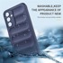 MAXMOBILE Maska Hard Protection Waves za Samsung Galaxy S24 Plus, crvena