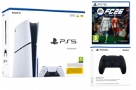 PLAYSTATION 5 Slim E-Chassis + FC 26 + DualSense Wireless Controller Midnight Black V2